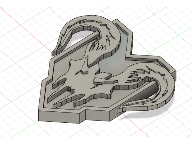 apex titanfall 2 predator logo lazage 3D print model - Mito3D