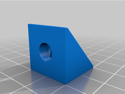 corner bracket 2020 aspmos 3d print model - Mito3D