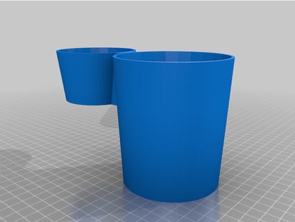 car coffee holder mrak3d 3d print model - Mito3D