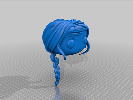 oc figurine ekoschella 3d print model - Mito3D