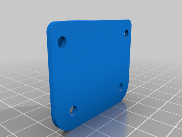 skr 14 raspberry pi case - 80mm fang optional hanger anchor anarasha 3D print model - Mito3D