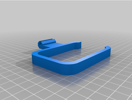 Fallrohr Clip kenwochen 3d print model - Mito3D