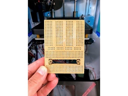 dev board breadboard lcd moononournation 3d print model - Mito3D