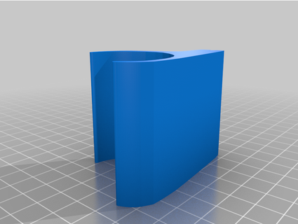 bimini cobertura Cajado suporte thedohickey 3d print model - Mito3D