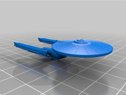 sbirciatina ascensione classe Starships cleeve 3d print model - Mito3D