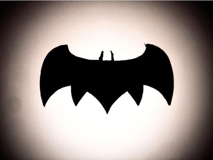 Batman Halloween ispirato petto emblema più sottile 3d print model - Mito3D