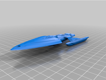 uss voyager prototipo usslynx 3d print model - Mito3D