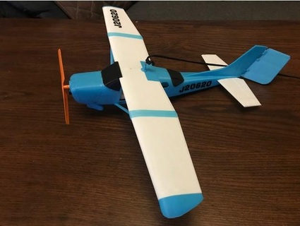 cessna 206 celling tethered airplane v00doo 3d print model - Mito3D