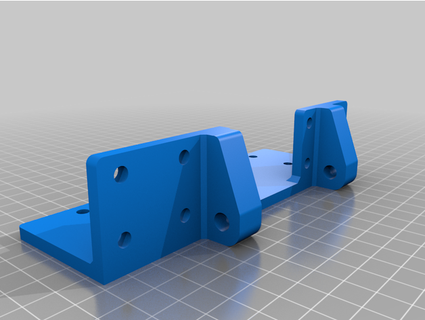 burly lazy susan bracket makerneer 3d print model - Mito3D