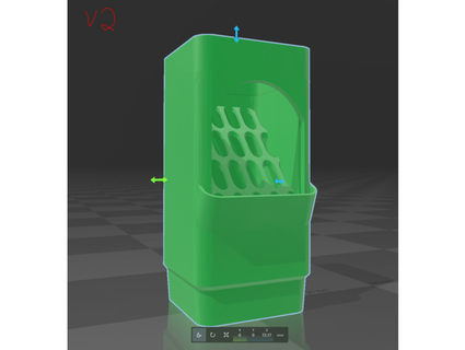 descente feuille receveur slayernine 3d print model - Mito3D