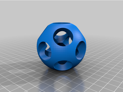 esfera pára conectar tubos PVC dpesso 3d print model - Mito3D