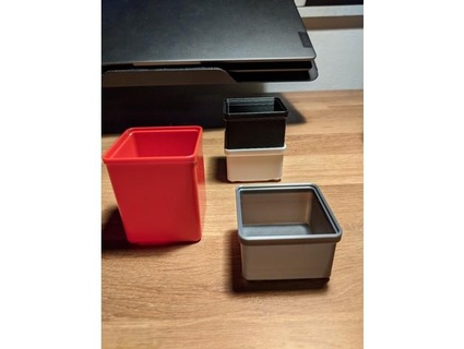 einsatzkasten 1x1x05 passend auer Verpackung System Versuch 39 einfach 3d print model - Mito3D