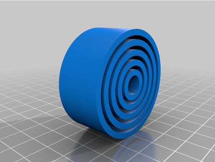 concentric circle islcab 3d print model - Mito3D