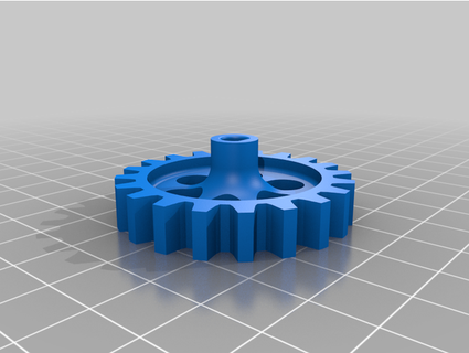 filament feed knob ender 3 pro owen moogk 3d print model - Mito3D