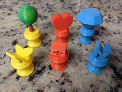 custom game pieces szheigh 3d print model - Mito3D