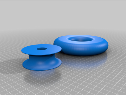 wheel tire 2 kinds- openscad stollew 3d print model - Mito3D