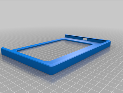 ipad mini holder gstraub 3d print model - Mito3D