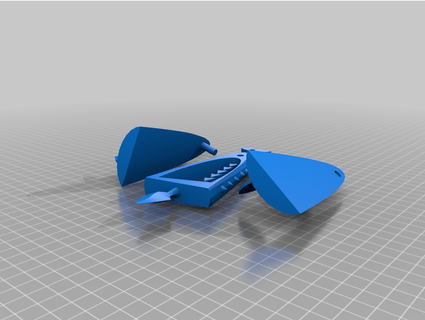 requintado ciborgue paleocrow 3d print model - Mito3D