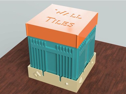 d d loseta caja organización sistema metroidslayer 3d print model - Mito3D