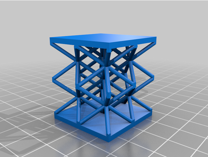 body centered cubic lattice tpu mosertim001 3d print model - Mito3D
