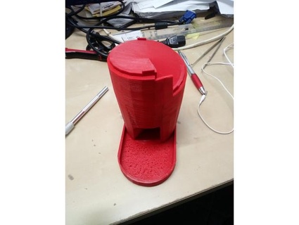 basit zar kule şapka 15 cm baskılı pasavopercaso 3d print model - Mito3D
