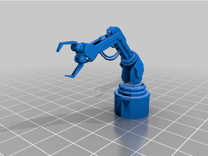 Siber robot kol admech jimjimjimmyjim 3d print model - Mito3D