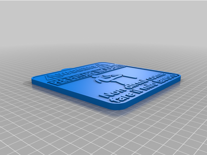 uyarı masa Söyle gel il mio iş doublem77 3d print model - Mito3D