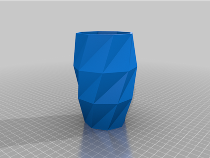 cubierta carcasa funda difusor vaso contenitore estafa mimbre federico8 3d print model - Mito3D