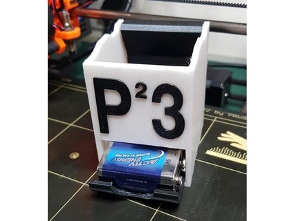 pp3 stackable battery holder wingletangpete 3d print model - Mito3D