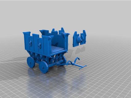 vagón guerra imperio maquina jimjimjimmyjim 3d print model - Mito3D