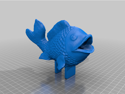 pez fuente pacto búsqueda 3d print model - Mito3D