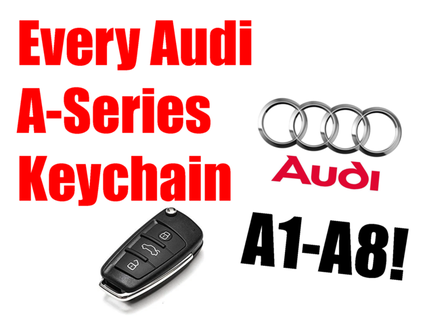 every audi a-series keychain luddesand 3d print model - Mito3D