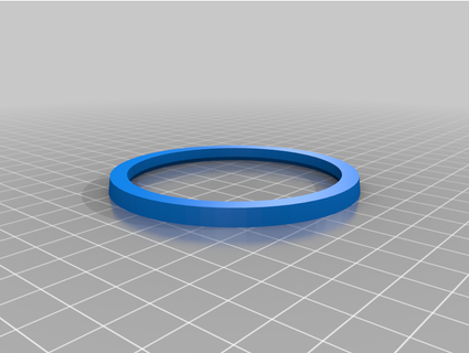 spigot ring - r129 wheel spacer grykyo 3d print model - Mito3D