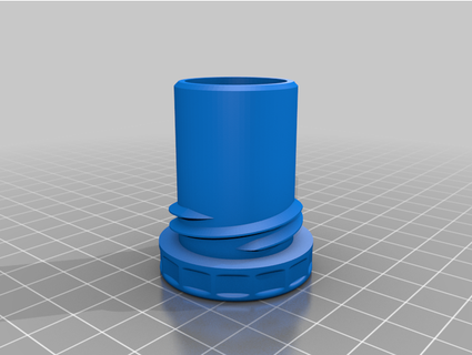 hanging geocache container - micro olb1992 3d print model - Mito3D