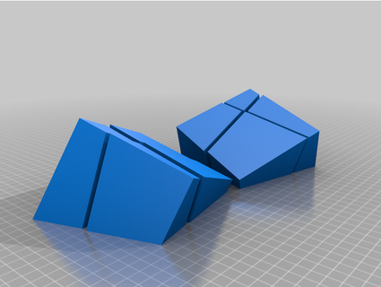 cube 8 pièces frans45 3d print model - Mito3D