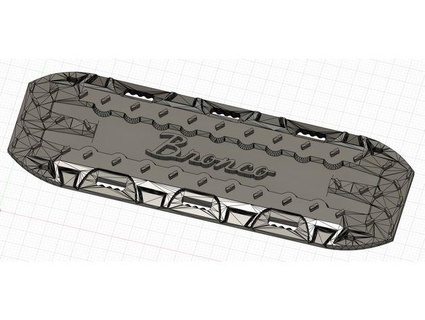 1 10 areia escada Bronco Folha escala rastejante rc alemão 3d print model - Mito3D