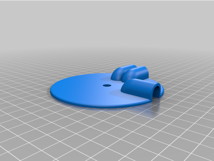 ceiling junction box cover - customizable jonanoj 3d print model - Mito3D