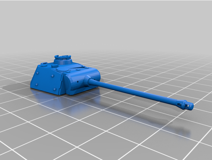 panzer pantera ausfg torretta schiudere lowich 3d print model - Mito3D