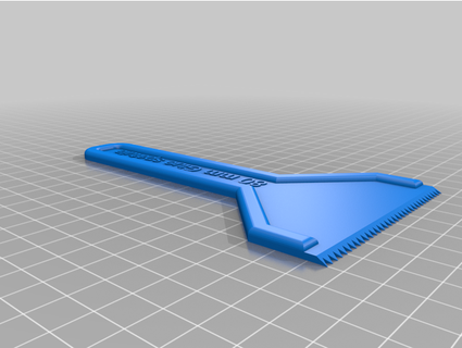 tutkal spatula fotoğraflar 3d print model - Mito3D