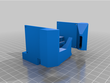 twotrees bluer real direct extruder v6 bmg veisen 3d print model - Mito3D