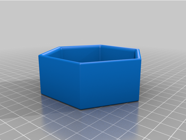 catan giocatore pezzi esadecimale Conservazione scatola magnete grande coperchio l0rz 3D print model - Mito3D