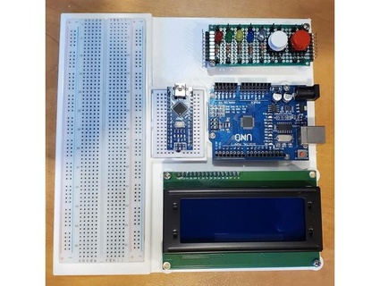 customizable arduino protoboard pogosoft 3d print model - Mito3D