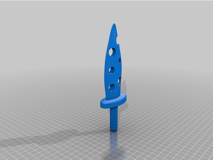 cheese sword framewitched 3d print model - Mito3D