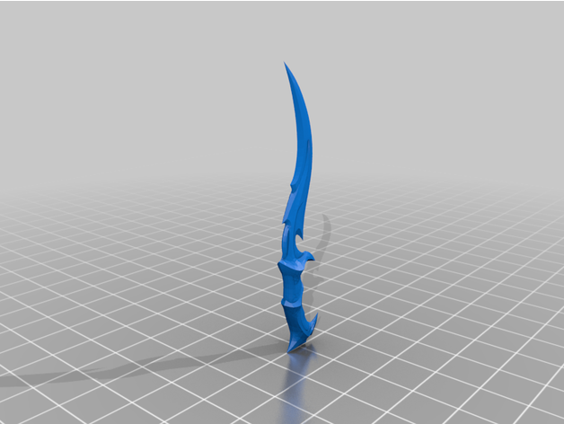 valorant forsaken knife asofic 3D print model - Mito3D