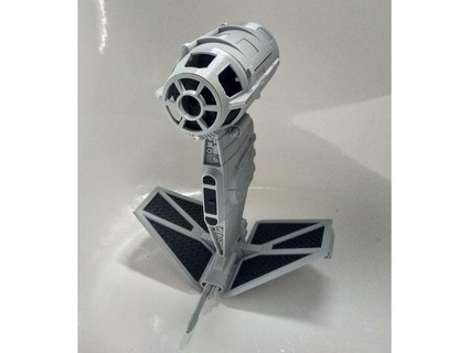 tie raider star wars fan creation 375 action figures fine engineer 3d print model - Mito3D