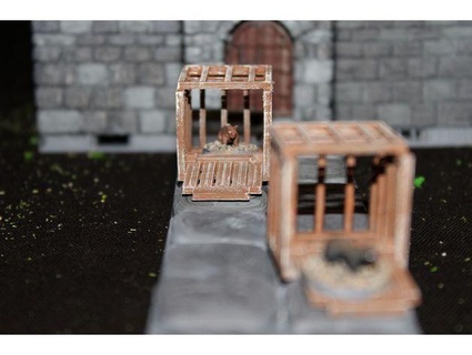 cage petit créatures tueur 3d print model - Mito3D