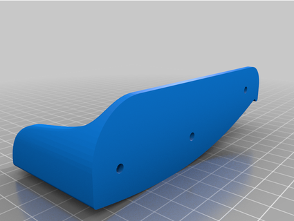 rifle wall mount nicklargent 3d print model - Mito3D