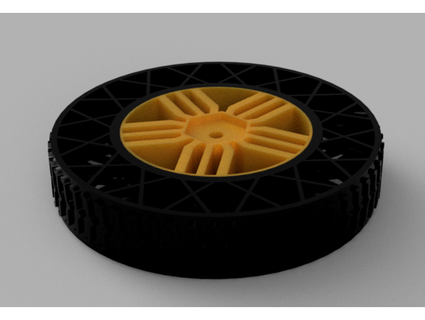 serpenteante rueda fabricante musa sumisión freddy 3d print model - Mito3D