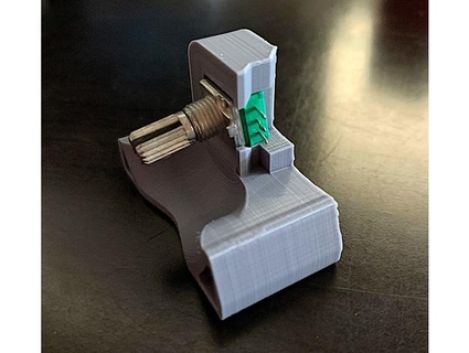 lucidvr prototype 31 holder square potentiometer edit datdopedan 3d print model - Mito3D
