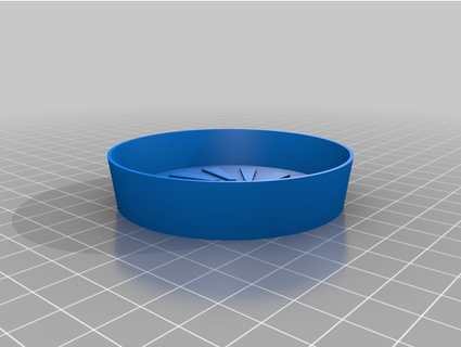 car cup holder coaster evdom 3d print model - Mito3D